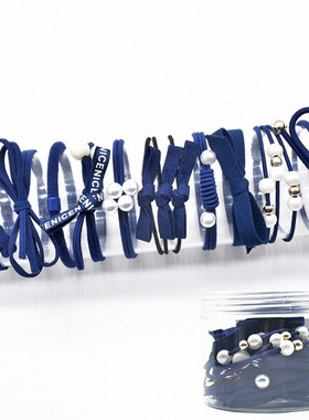 YVLAH 12Ps/Set New Hair Ring Colorful   Rubber Band Sweet