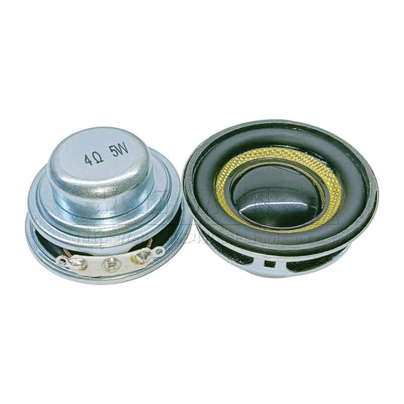 4欧5瓦5W 40mm圆形16芯双磁黄玻纤防水喇叭 1.5寸蓝牙音箱扬声器
