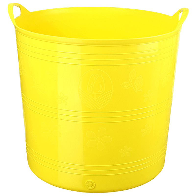 中大童洗澡桶可坐塑料桶加厚手提沐浴桶家用储水桶洗衣桶收纳桶