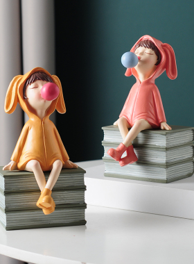 家居装饰品儿童房书柜书桌摆件客厅送女生日礼物客厅房间创意摆设