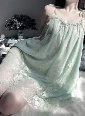 Sexy underwear large size high end sexy uniform lace suspen