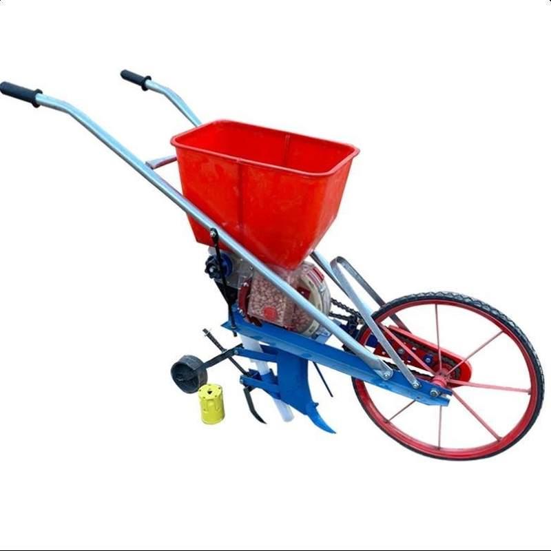 适用手推式撒肥机小型人力撒肥车撒肥器农用撒肥机施肥器多功能撒