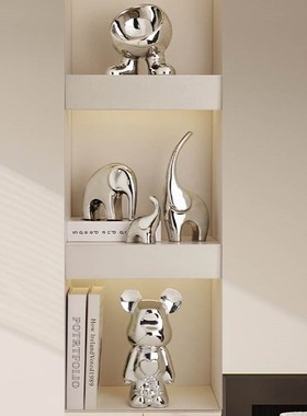 北欧简约现代家居摆设轻奢大象工艺礼品摆饰客厅酒柜电视柜装饰品