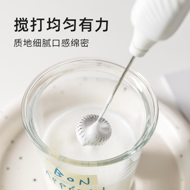 电动打奶器家用牛奶打泡机咖啡搅拌棒奶盖奶泡机器手持打蛋器