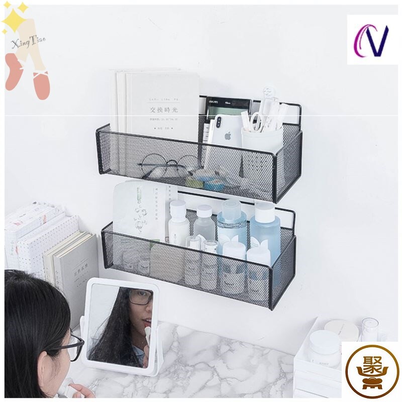 新挂墙上的柜子架子置物装饰创意壁挂式小卧室厨房可以放东西在订