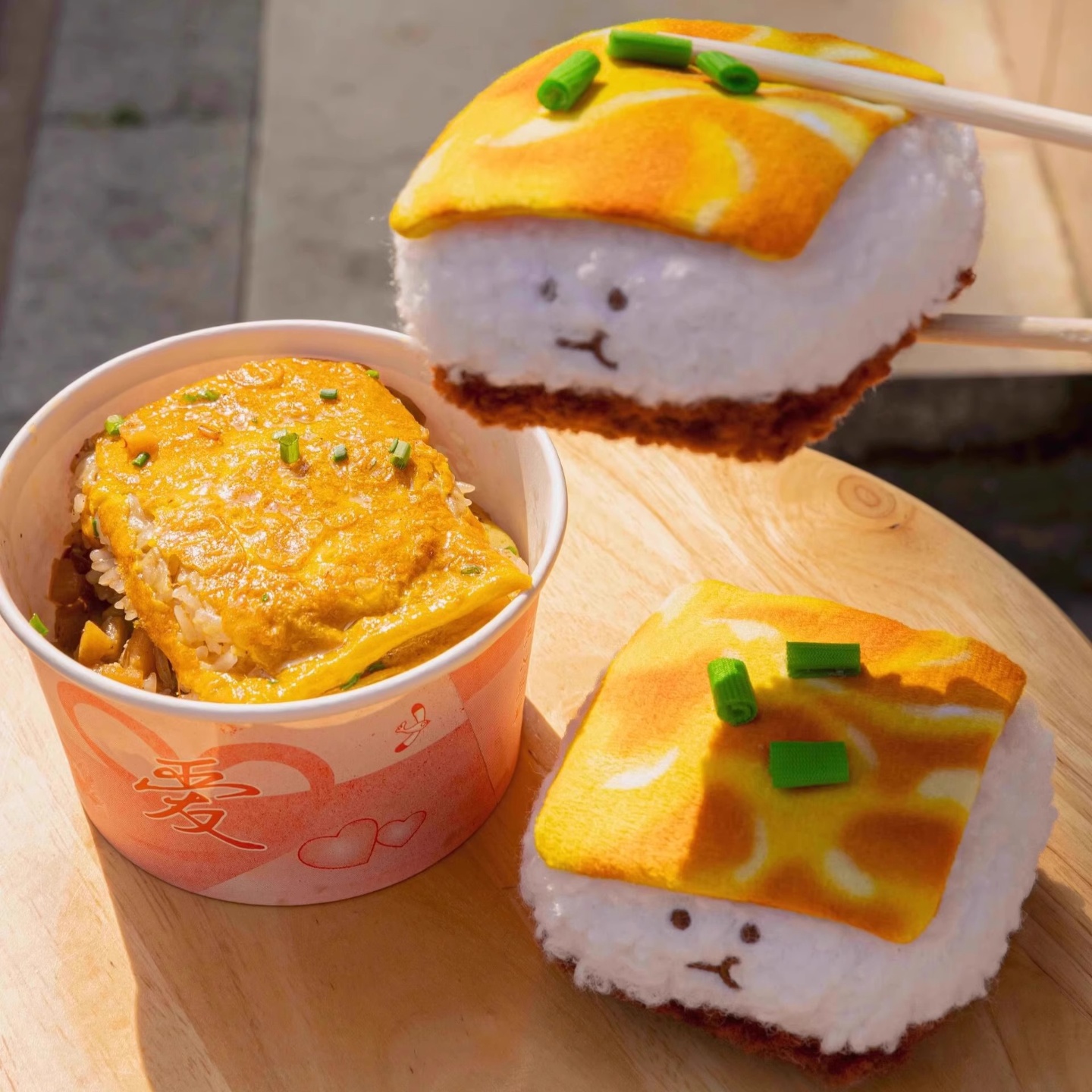 武汉可爱三鲜豆皮挂件摆件钥匙扣