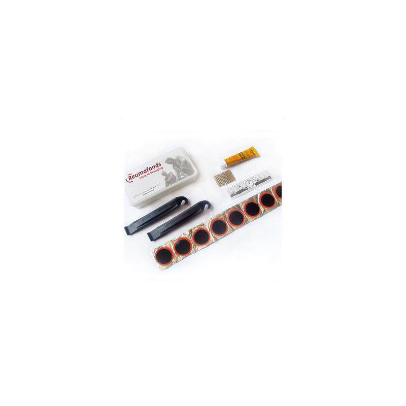 自行车补胎工具修理工具骑行工具套装胶片撬棒塑料盒装补胎工具