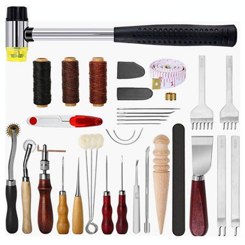 皮革工具 手工皮具制作工具 皮革diy工具套装 手工皮具皮包工具