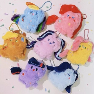 官谷小马宝莉可爱小马系列毛绒盲袋玩具公仔玩偶动漫周边背包挂件