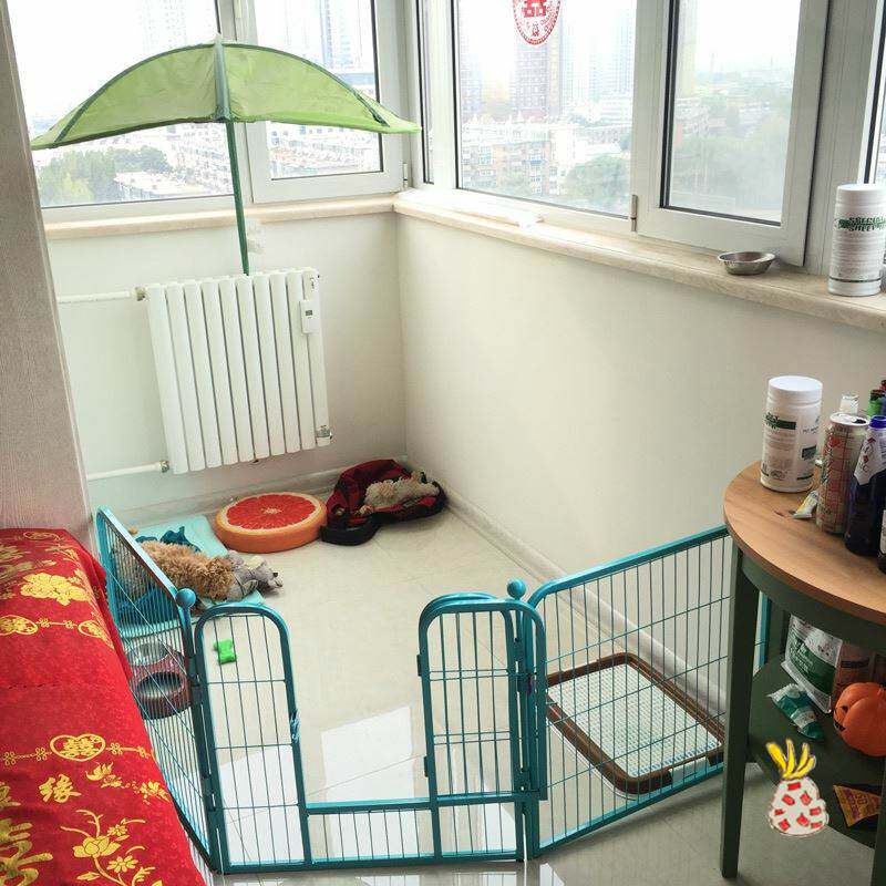 极速大型笼子组装狗围栏室外狗笼子大型犬可折叠中型犬加高哈士奇
