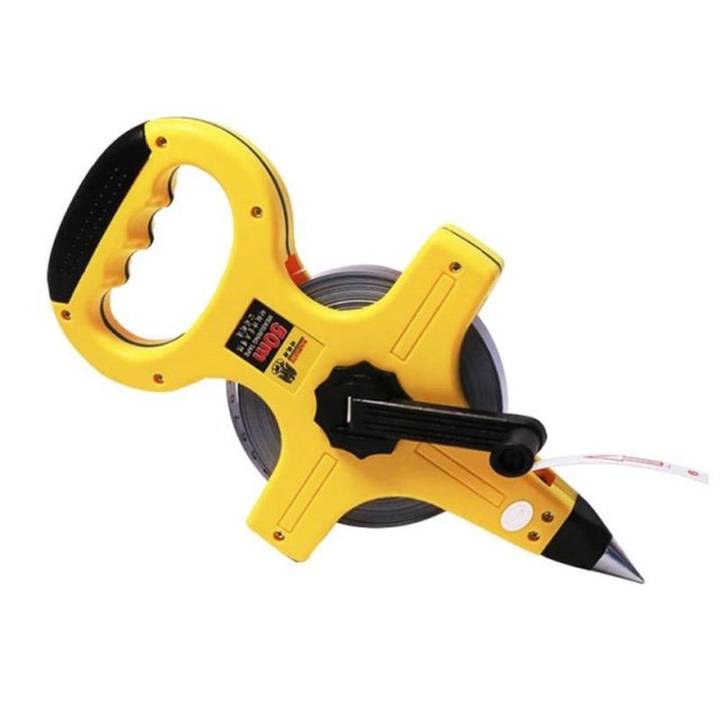 新品30/50M Open Reel Plastic Tape Measure Metric Scale Compa
