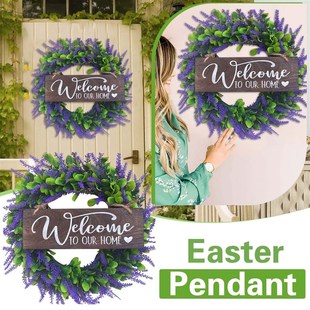 With For Eucalyptus 新品 Wreath Suitable Simulation Flowers