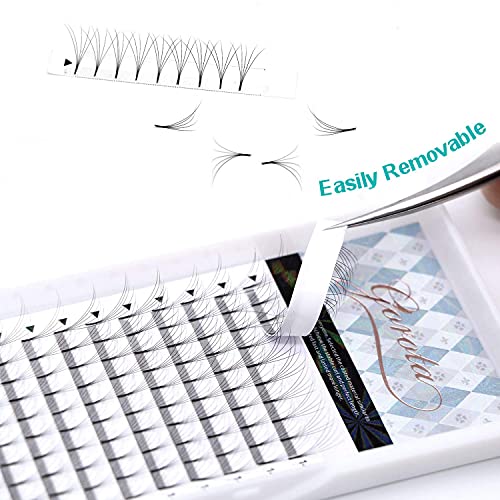 新品Gorota Volume Eyelash Extensions 5D D Curl Premade Lash