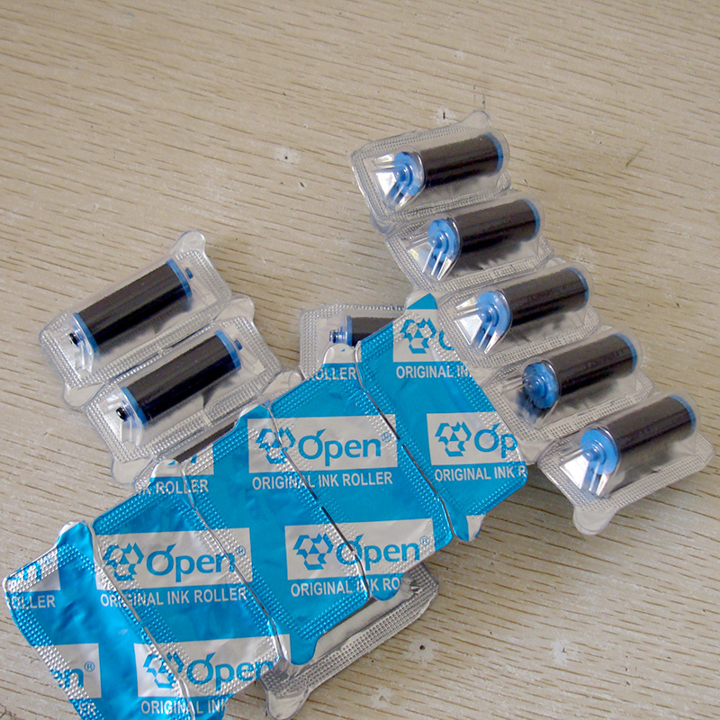 open打号机2253油墨标准油墨墨轮意大利银码机墨轮墨芯 1个