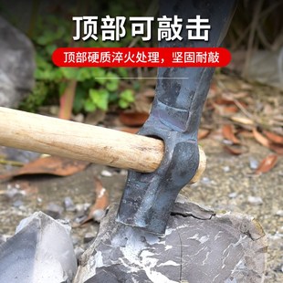 手工全钢锻打家用斧头多功能瓦工刨锛刨斧木头开槽刨锛斧 斧头镐
