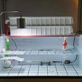70鱼缸过滤盒滴流盒上滤盒静音增氧循环净水周转箱过滤套餐过滤器