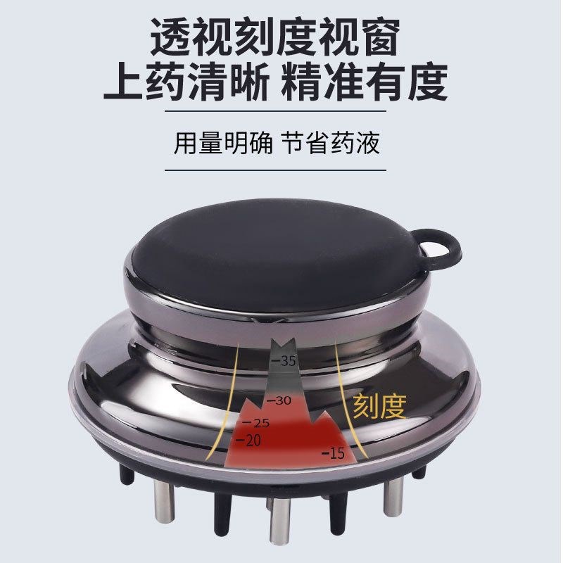 头疗辅助头皮上药器滚珠涂抹给油头部导入神器生发液育发梳子