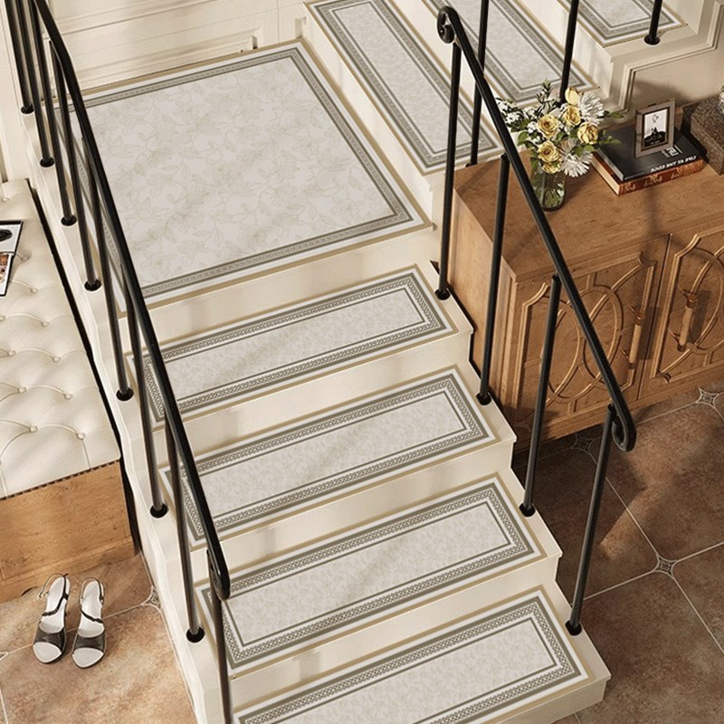 楼梯垫专用地垫免胶自粘防滑垫硅藻泥实木踏步垫家用旋转台阶地毯