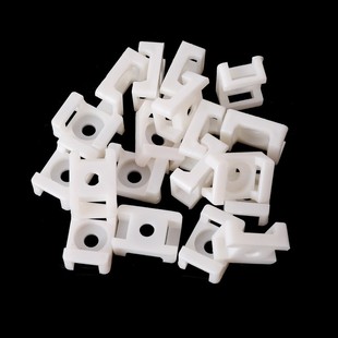 尼龙紮带固定座定位片 大号 STM 500只 CTH 马鞍形紮带固定座