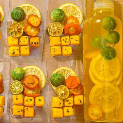 冻干金桔柠檬百香果茶包花茶水果茶冷泡青桔冲泡饮品泡水喝的东西