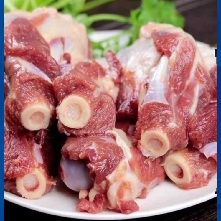 新鲜带肉羊棒骨羊骨头火锅商用食材羊筒骨羊骨髓羊腿骨羔羊生羊肉