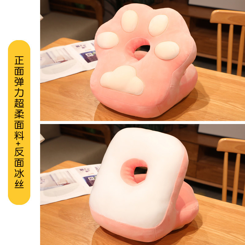 猫爪午睡枕办公室午睡神器小学生午休趴枕桌上儿童趴睡枕睡觉抱枕