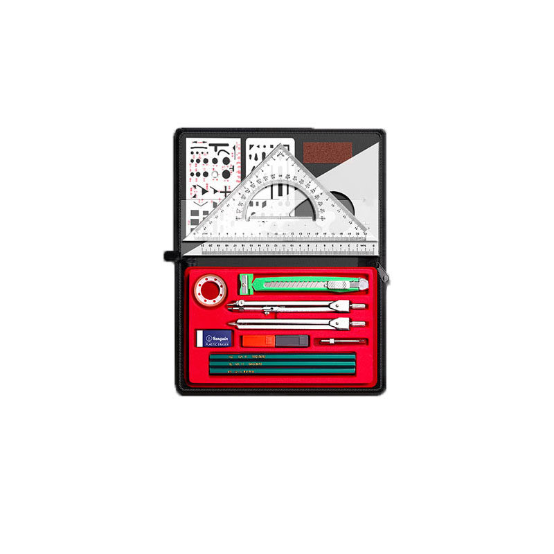 机械制图工具套装工程绘图大学圆规工科画图作图工具大学生建筑土