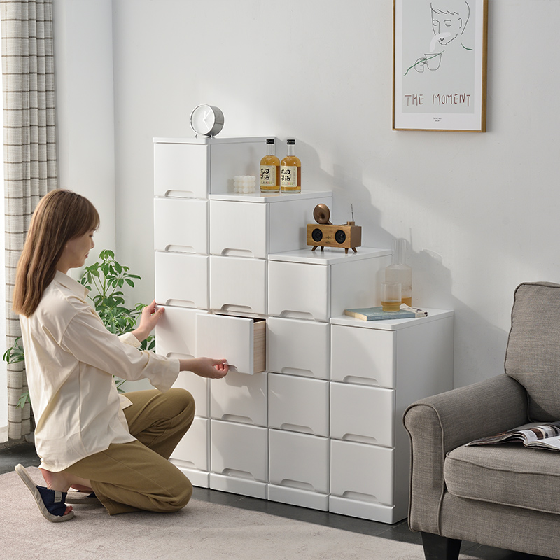 五斗柜实木夹缝柜25\30\35\40cm抽屉式收纳柜子缝隙储物柜床头柜