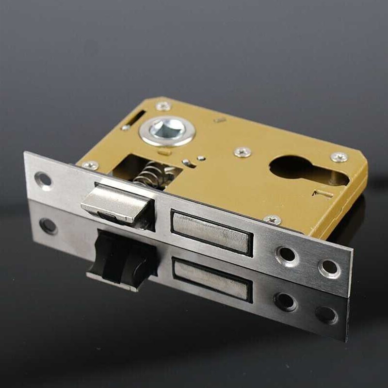 冰禹BJ928精品不锈钢门锁防撬锁机械锁室内卧室房门锁执手锁小50