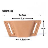 Holder Belt Durable Net Supply Leather Landing Type