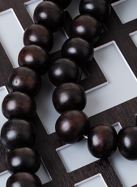 佛珠108颗红色桃木鲁智深大和尚同款108颗54颗花果菩提根佛珠