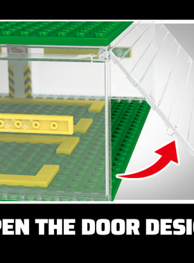 Stadt Garage Basis Platte Modell Bausteine DIY Technische Ra