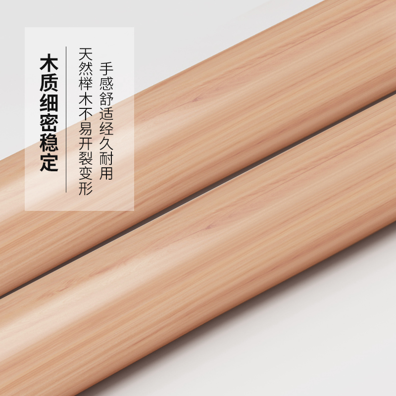 实木衣架落地卧室衣帽架家用门口挂衣架置物架简易房间挂衣服架子 - 封面