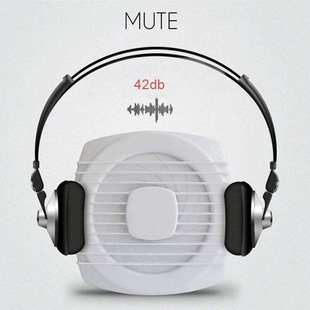 Exhaust Fan Kitchen Bathroom Room Silent Inline Pipe Duct