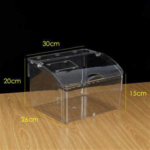 山楂糕方形套盒山楂糕玻璃框透明塑料盒糖果盒货架展示盒陈列盒