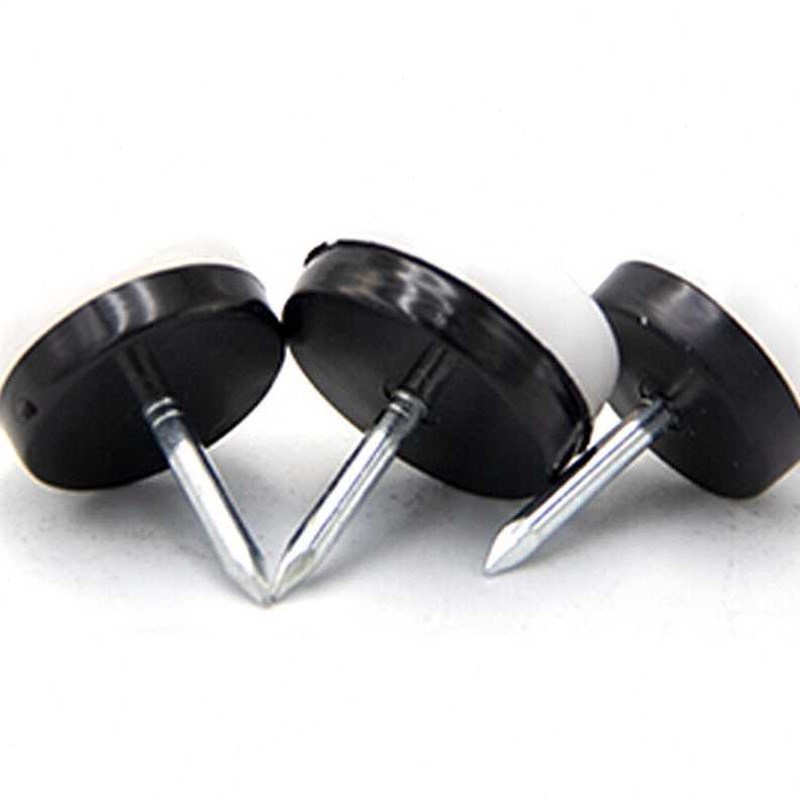 冰禹BJ436塑料双层地脚钉衣柜整体橱柜桌椅增高防滑脚钉100个装10