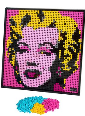 Neue MOC KRIEG Pixel Kunst Eisen Plc Mosaik Malerei Baustein