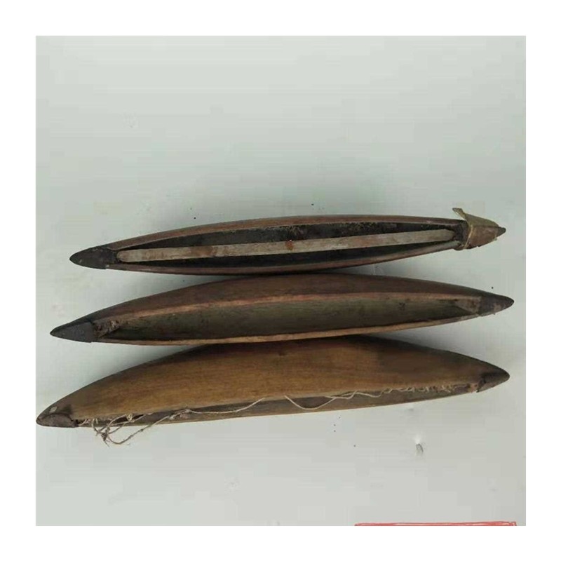 民俗怀旧老物件老织布机配件木梭子老式旧货饰品古玩杂项摆件收藏