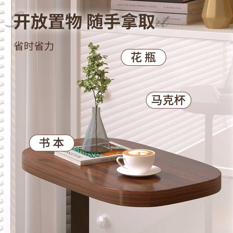 简约小桌子客厅沙发边几小茶几轻奢圆几角几迷你床头柜创意置物架