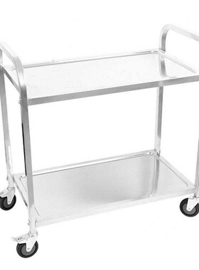 冰禹BJjj117不锈钢手推车收碗车多层酒店餐厅饭馆推车餐车双层95