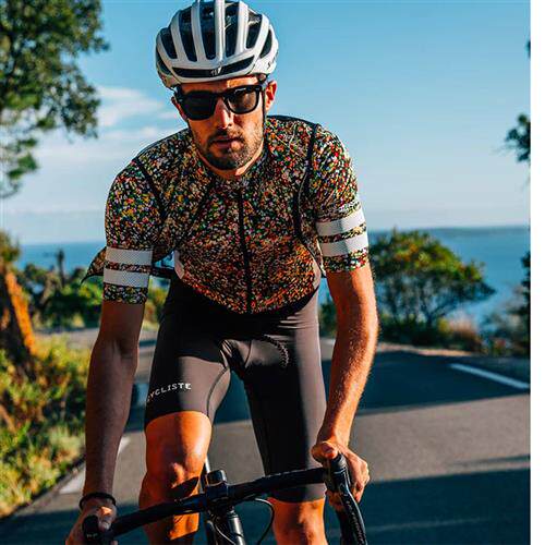 Cafe Du Cycliste Team Cycling Jersey Men Bicycle Short Sleev