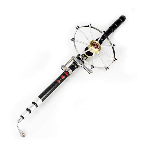 赵太公碳素甲i鱼枪打甲鱼杆全套钓鳖枪打鳖竿轮盘钓钩配件