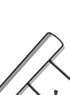 冰禹BYJZ3652多功能厨房橱柜子整理无痕免钉铁艺挂钩排钩收纳挂