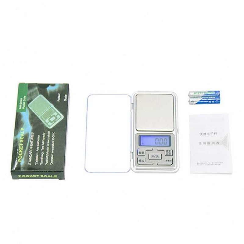 冰禹BY674迷你电子秤高精度珠宝秤口袋口红称可携式手掌秤中文50