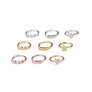 1 Pcs 0.8x8mm Nose Piercing Body Jewelry Part Nose Hoop