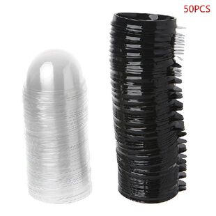 50Pcs 50g Round Moon Cake Trays Mooncake Packaging Box