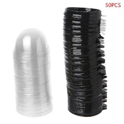 50Pcs 50g Round Moon Cake Trays Mooncake Packaging Box