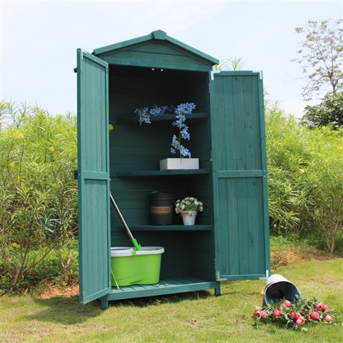 户外收纳柜防水防晒大容量室外工具房阳台庭院储藏箱花园收纳柜.