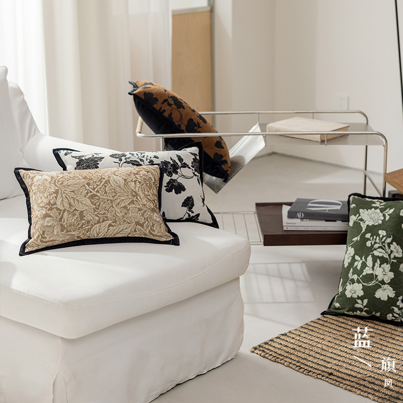 覆古绿美拉德无障碍豪华中世纪沙发枕头海湾窗垫覆古民族风格大气,居家布艺,靠垫/抱枕,淘宝优惠券,粉丝福利购,淘宝优惠卷