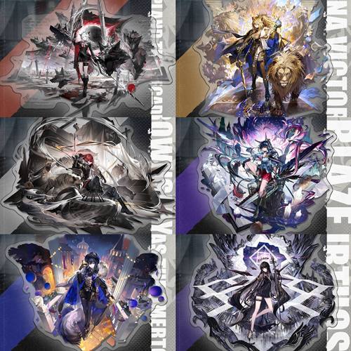 明日方舟游戏立牌五周年塑心弑君者拉普兰德异格周边高清立牌摆件